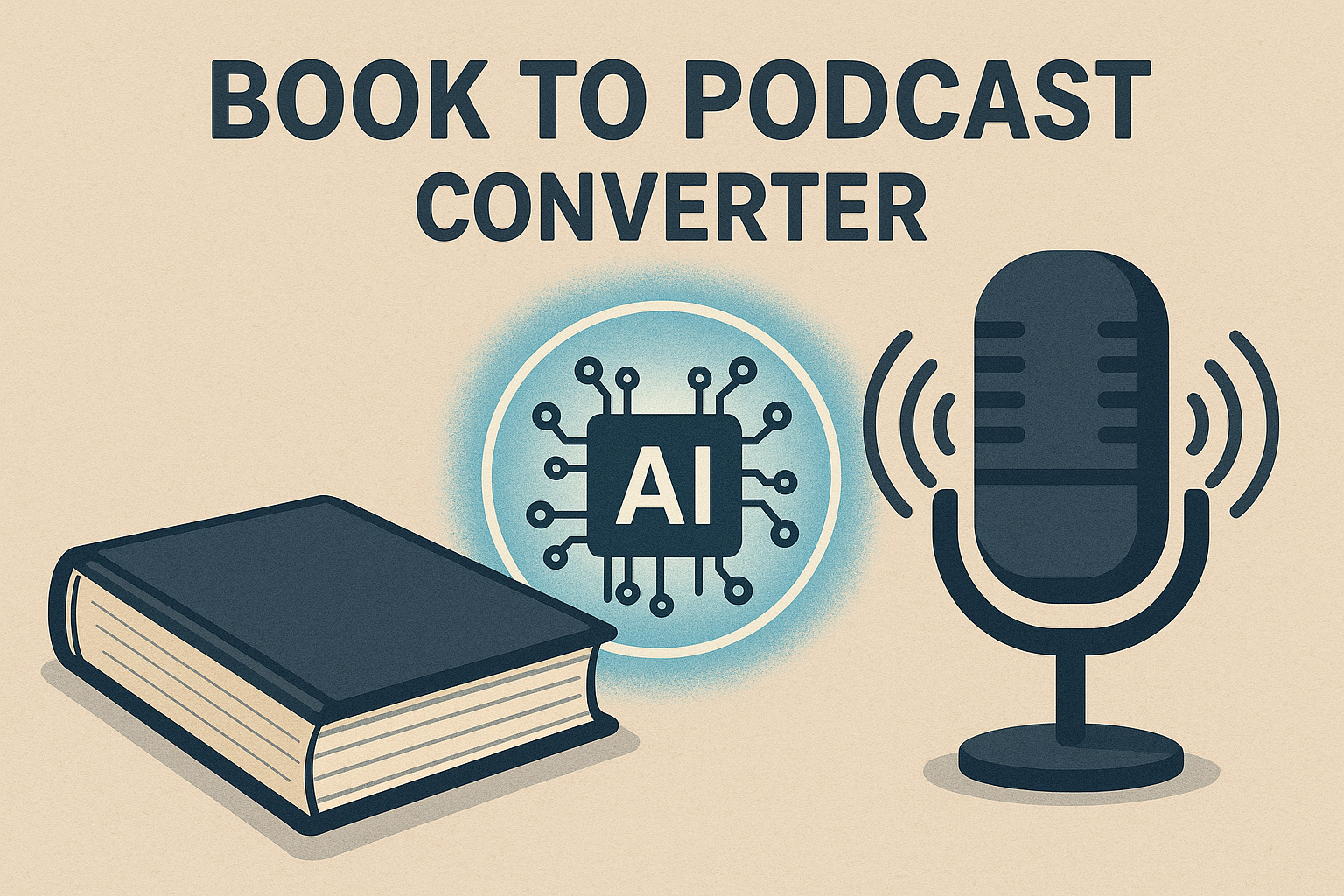 Book To podcast converter